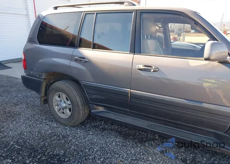 1999 Lexus Lx 470 z USA, uszkodzony, nr VIN JT6HT00W1X0042774